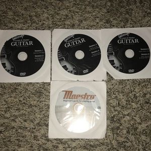 Guitar cd's (4)